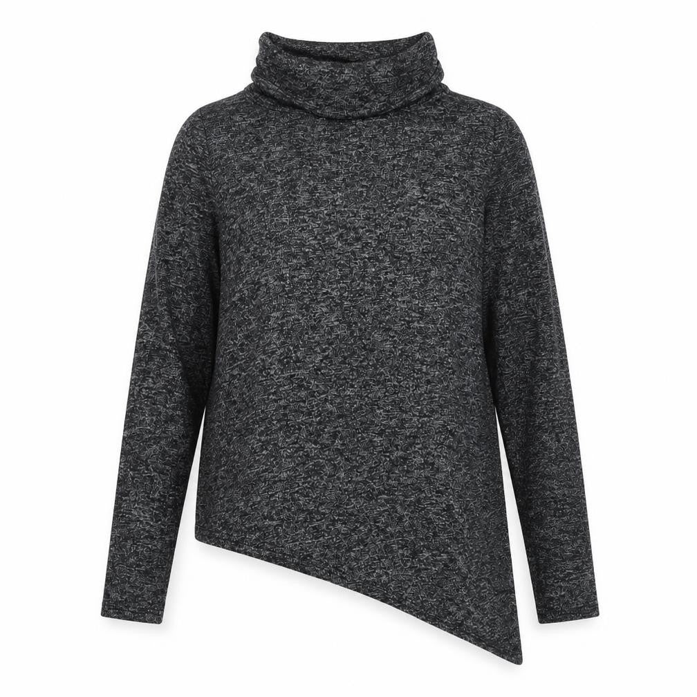 Front view of New Look women’s black jumper, size UK 8