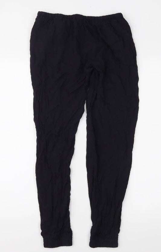 Divided Womens Black   Trousers  Size 6 L27 in