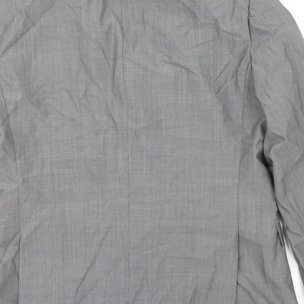 Topman Mens Grey   Jacket Blazer Size 38