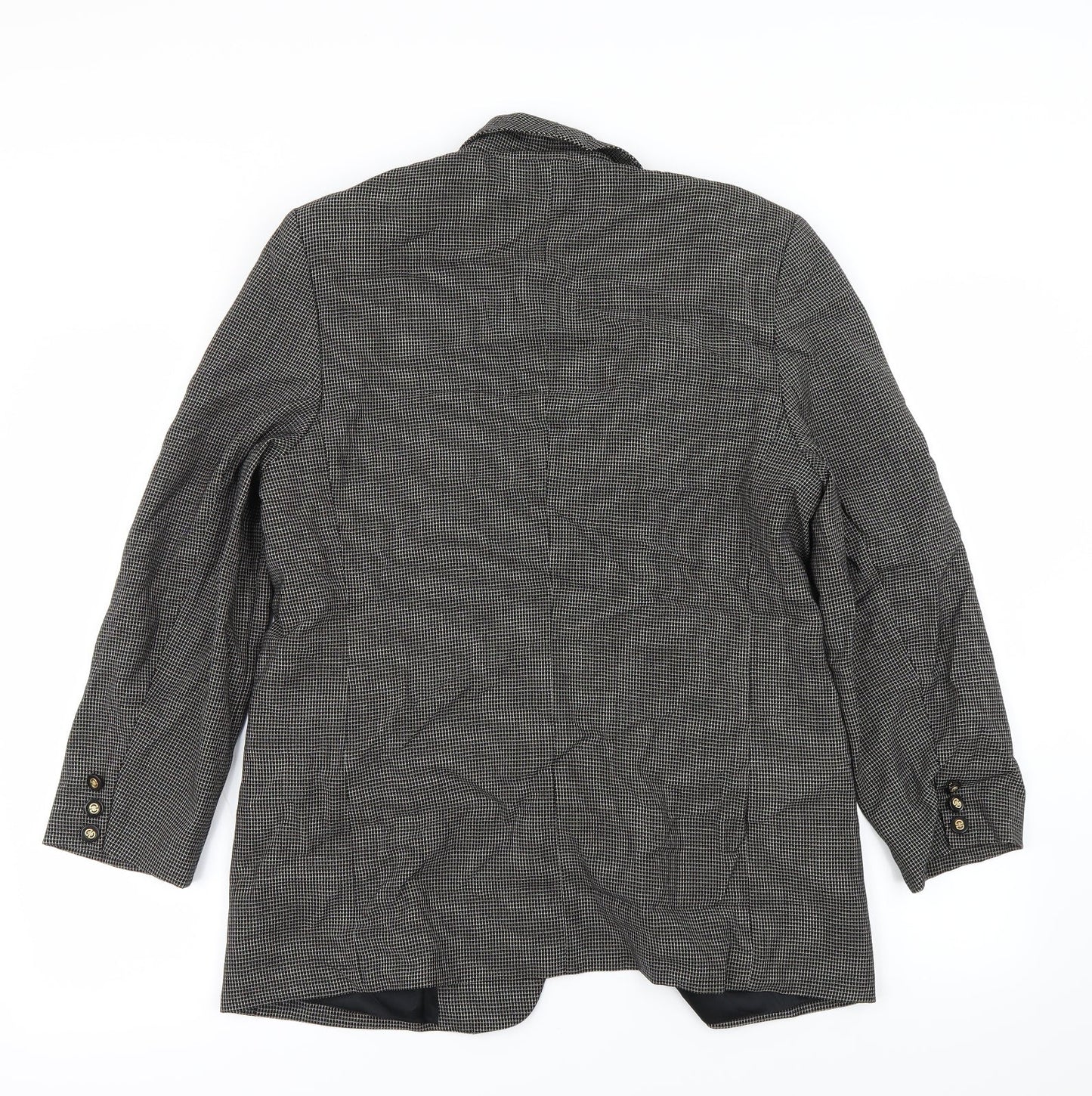 ara Womens Brown Ikat  Jacket Blazer Size 14