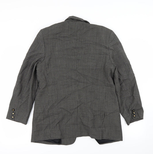 ara Womens Brown Ikat  Jacket Blazer Size 14