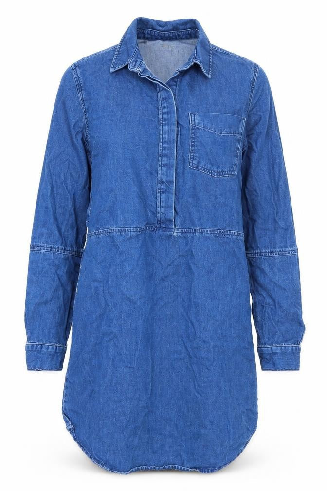 Topshop Womens Blue   Basic T-Shirt Size 6