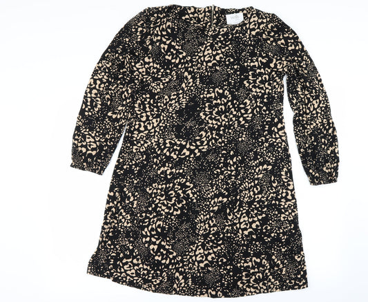 Wallis Womens Multicoloured Animal Print  Basic Blouse Size 12