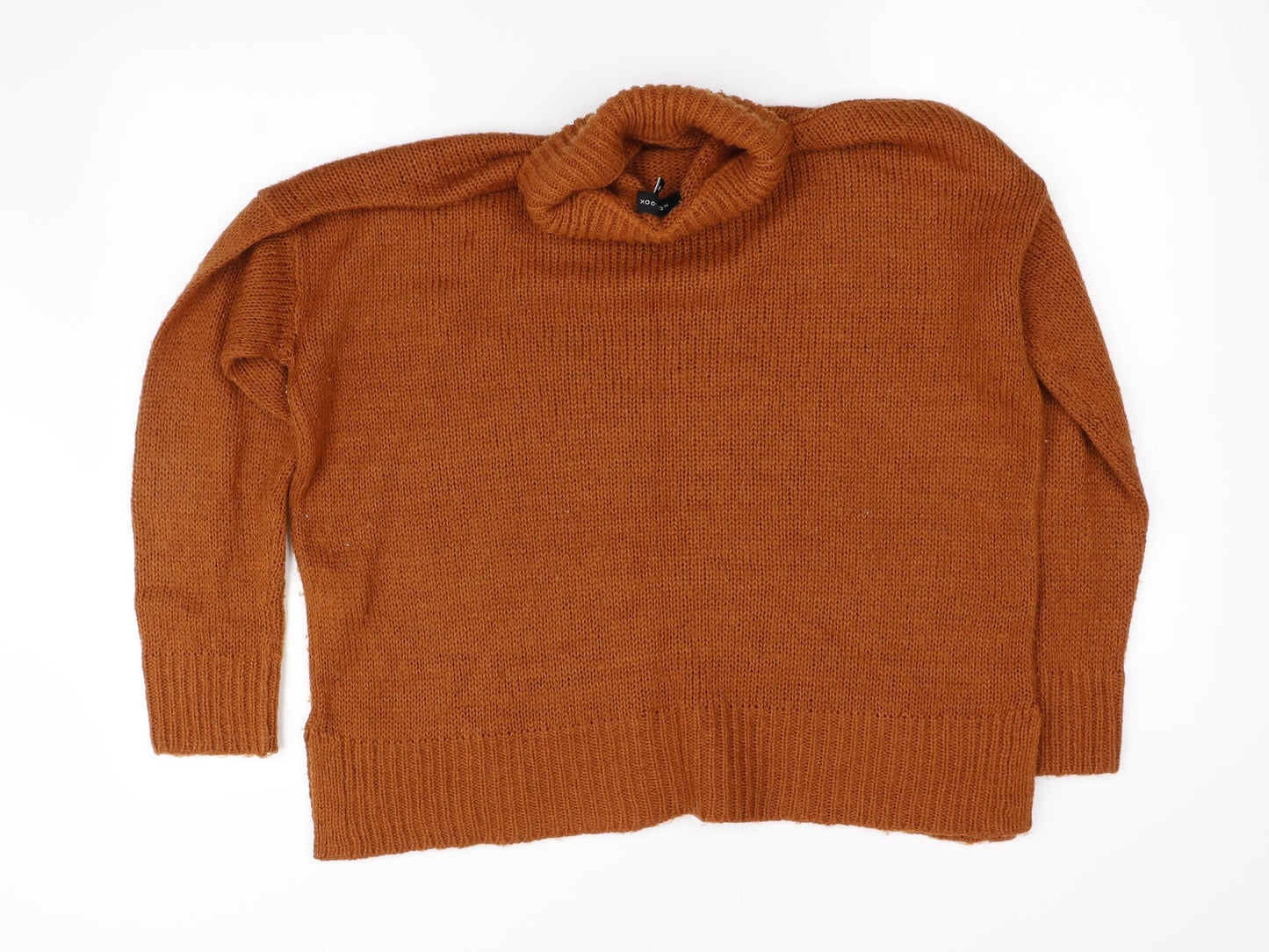 New Look Womens Orange   Pullover Jumper Size M