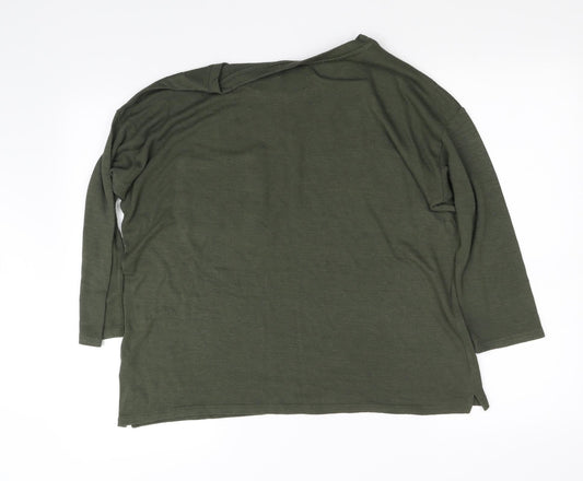 Papaya Womens Green   Pullover Jumper Size 14