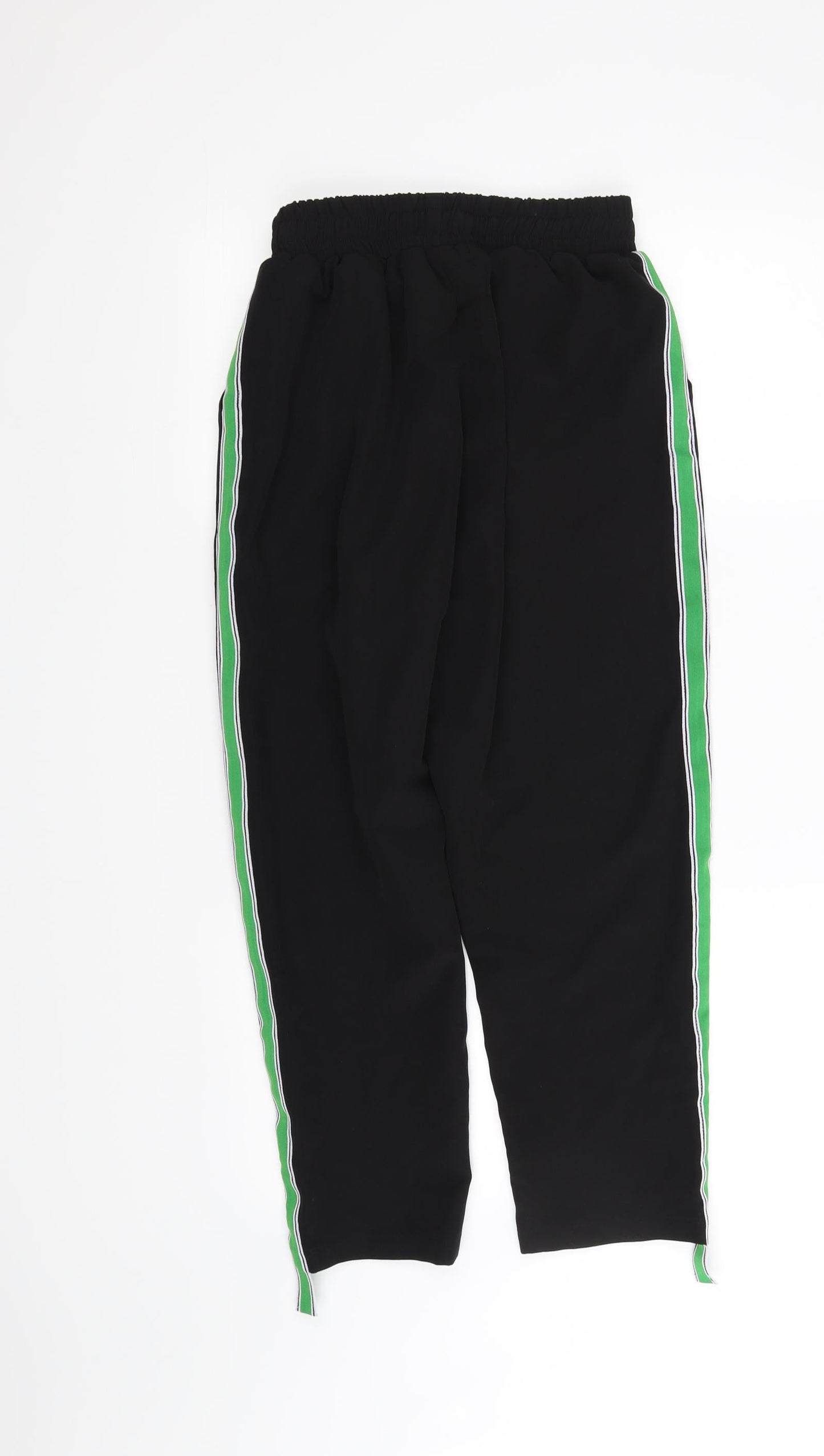Boohoo Womens Black   Trousers  Size 12 L27 in