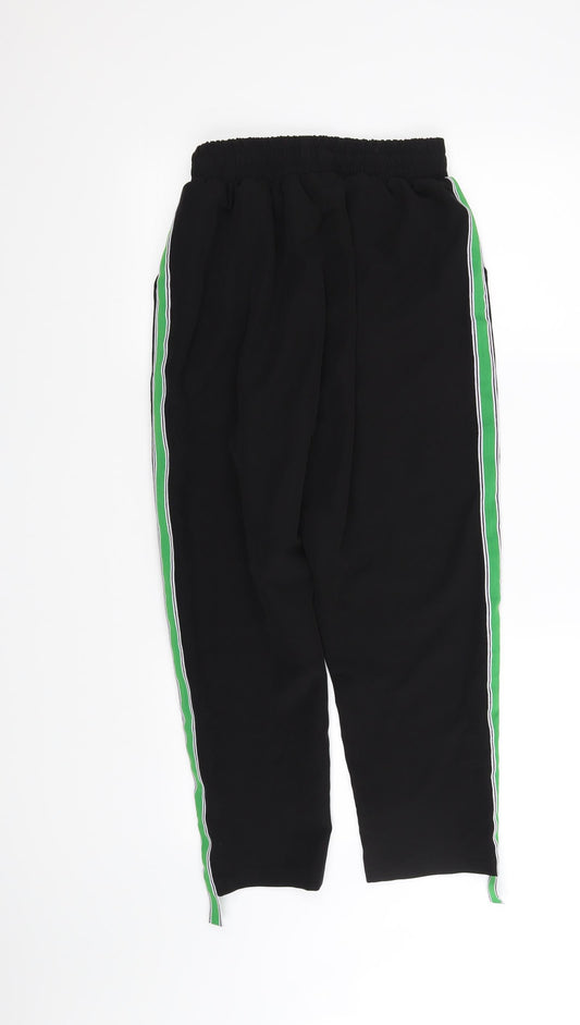 Boohoo Womens Black   Trousers  Size 12 L27 in
