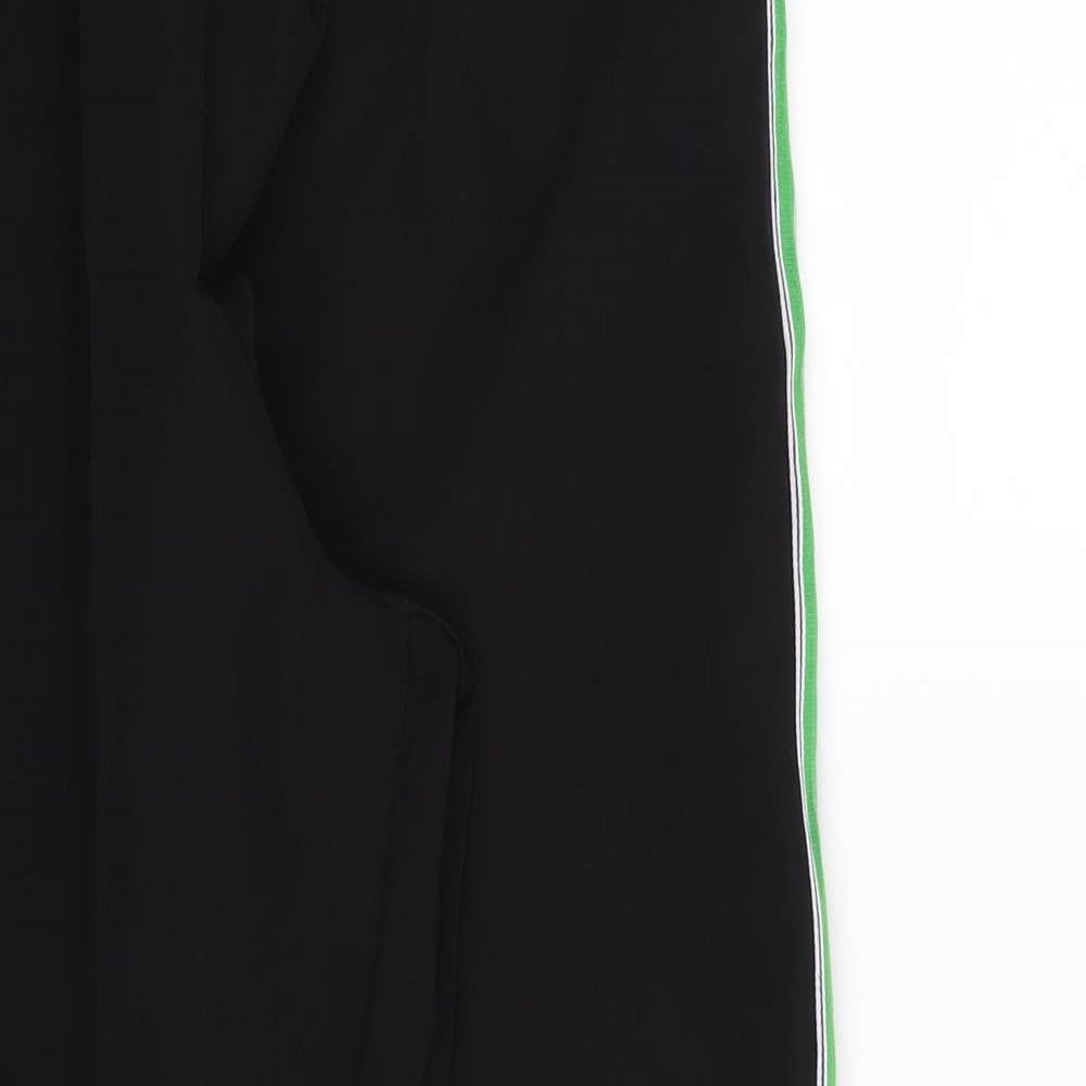 Boohoo Womens Black   Trousers  Size 12 L27 in