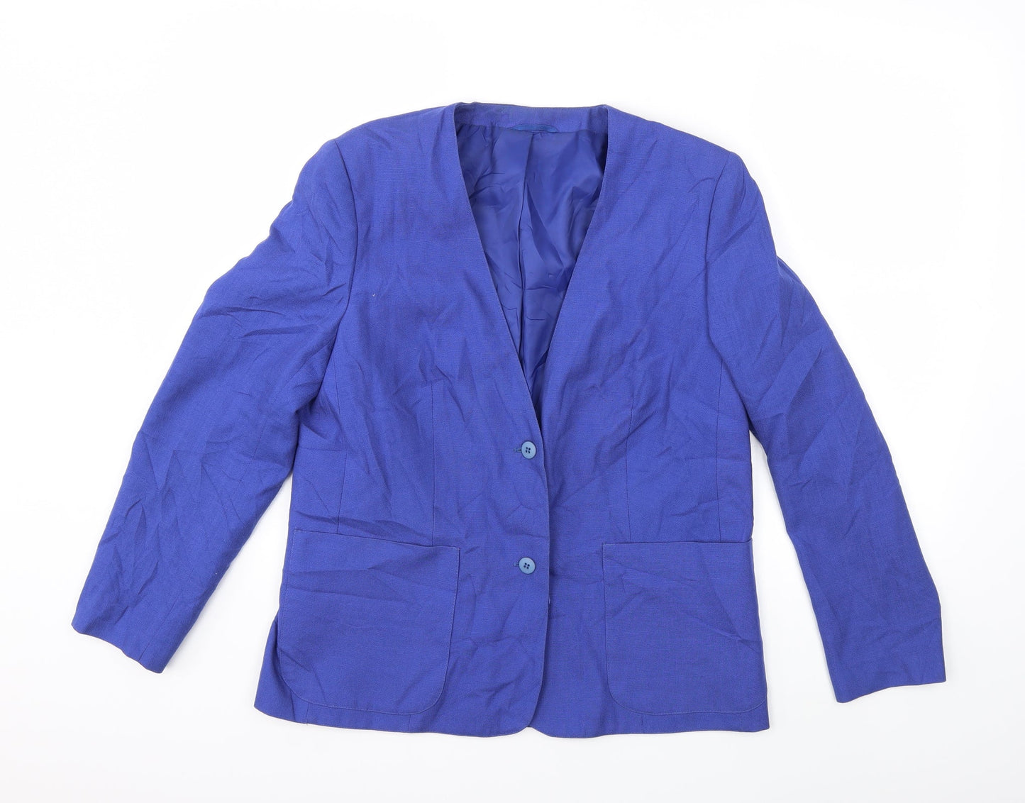 Preworn Womens Blue   Jacket  Size 14