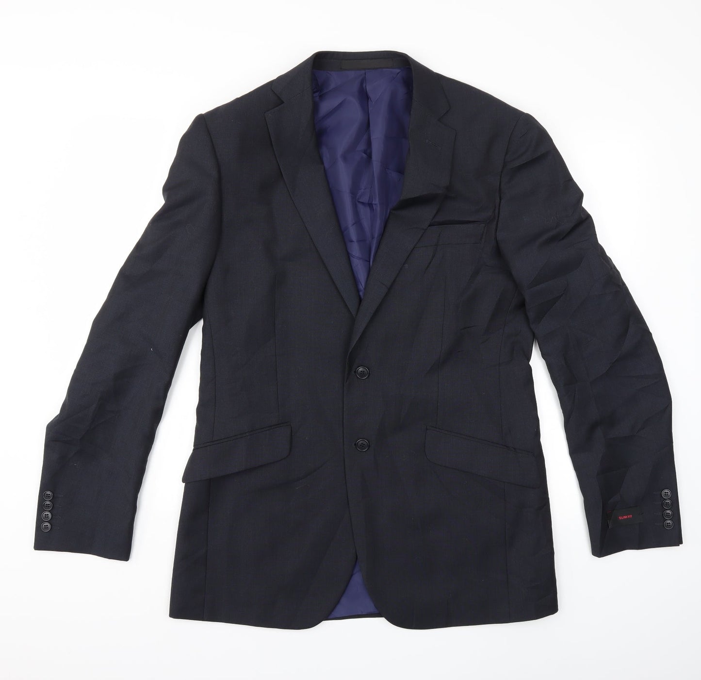 Marks and Spencer Mens Blue   Jacket Suit Jacket Size 40