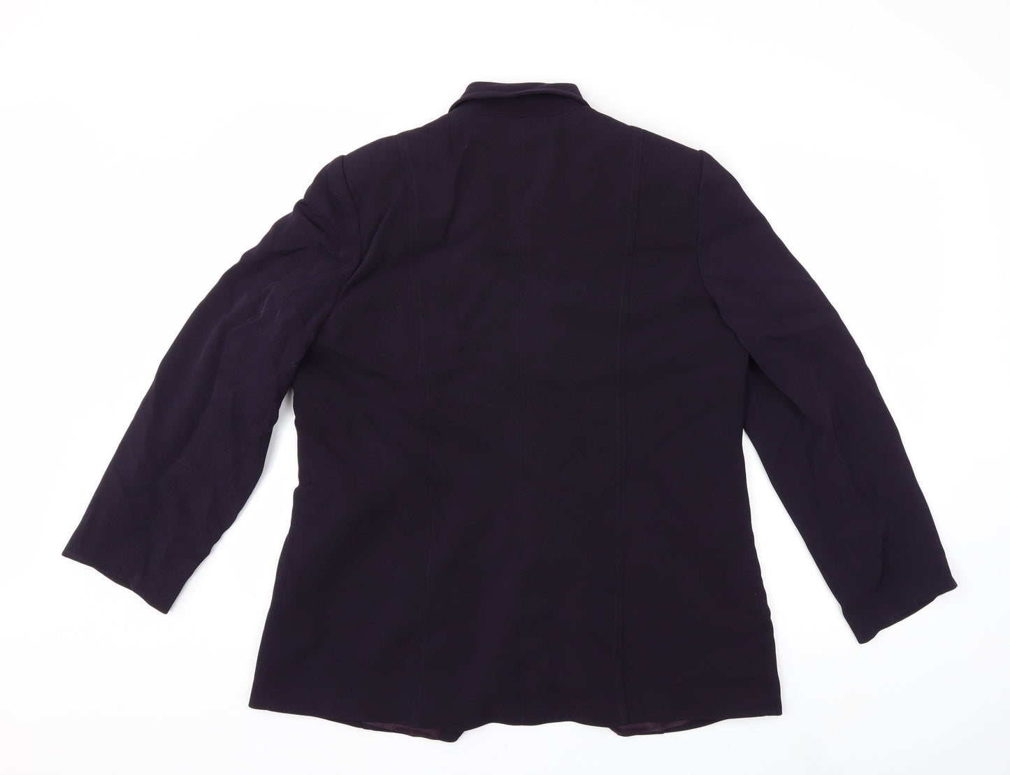 Personal Choice Womens Purple   Jacket  Size 16