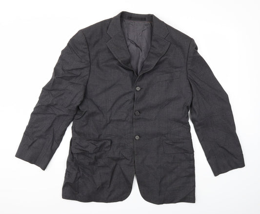 Marks and Spencer Mens Grey   Jacket Suit Jacket Size 40