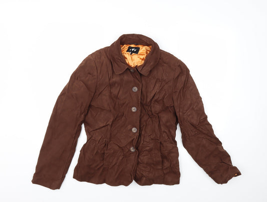 Per Una Womens Brown   Jacket Coat Size 14