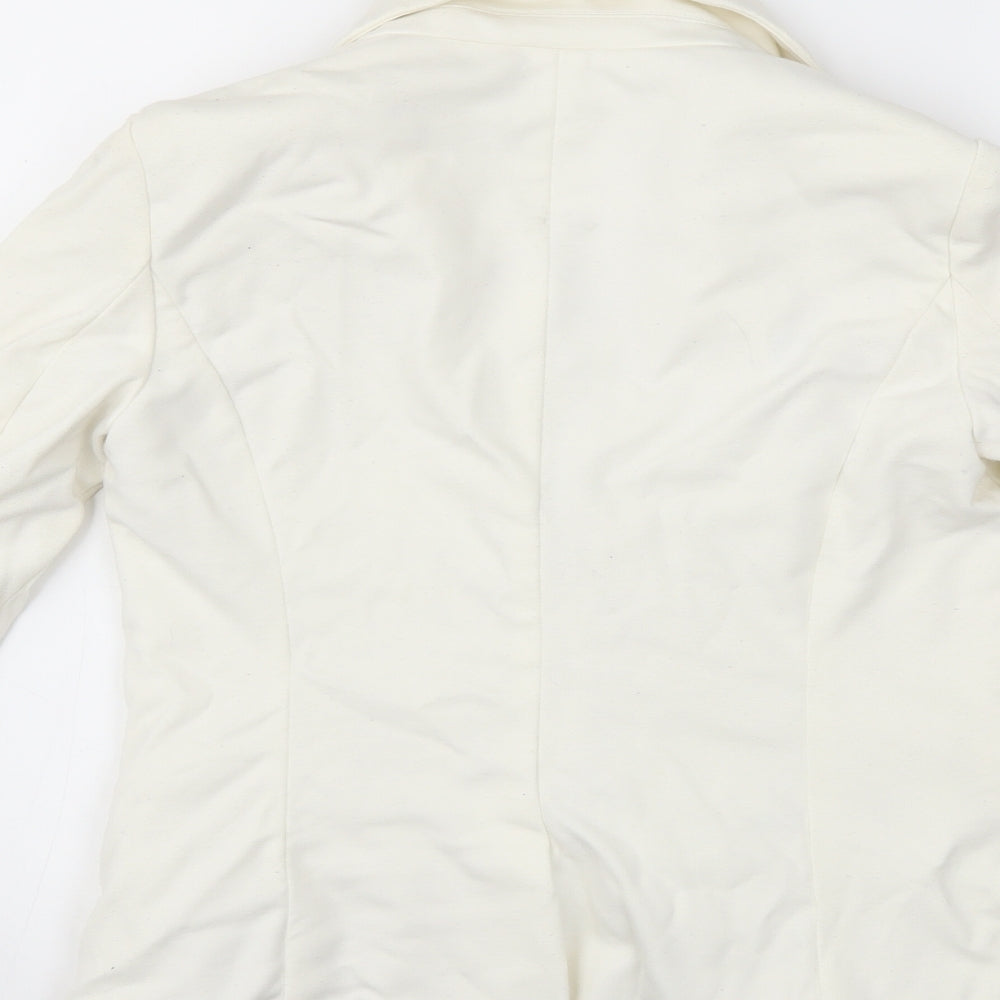 FOREVER 21 Womens White   Jacket Blazer Size S