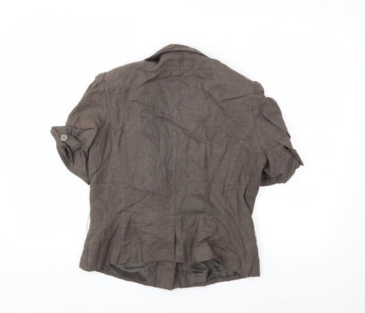 Kaliko Womens Brown   Jacket Coat Size 14