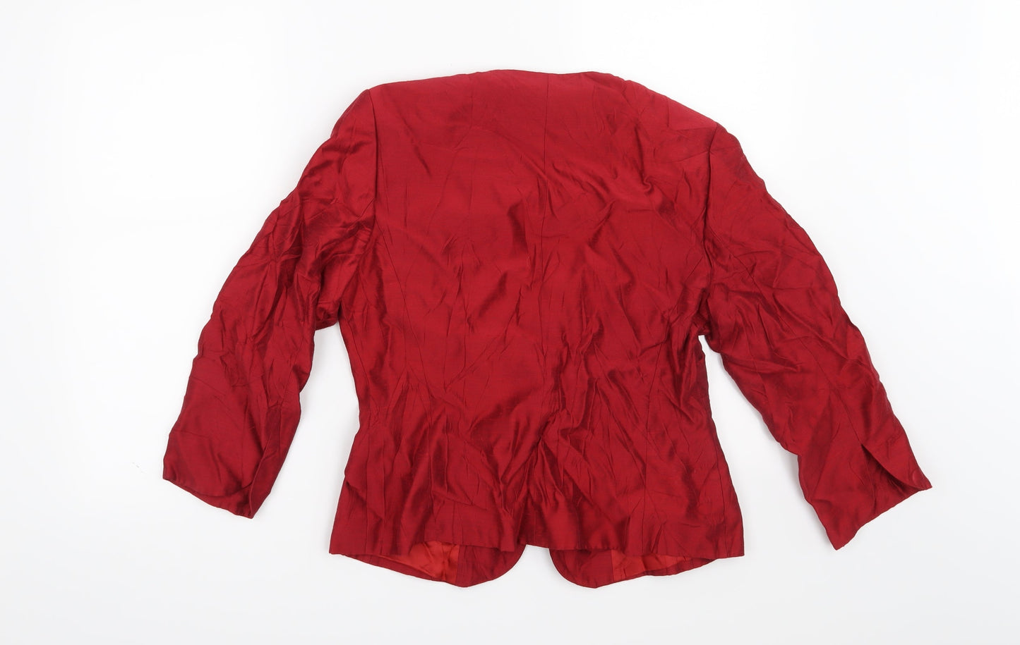 CC Womens Red   Jacket Blazer Size 10