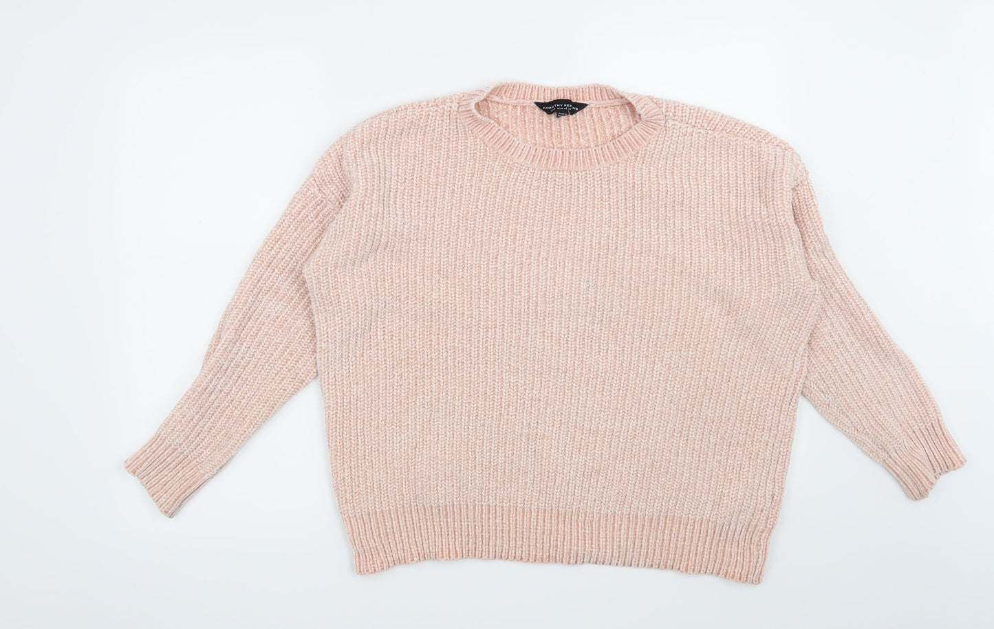 Dorothy Perkins Womens Pink   Pullover Jumper Size 12