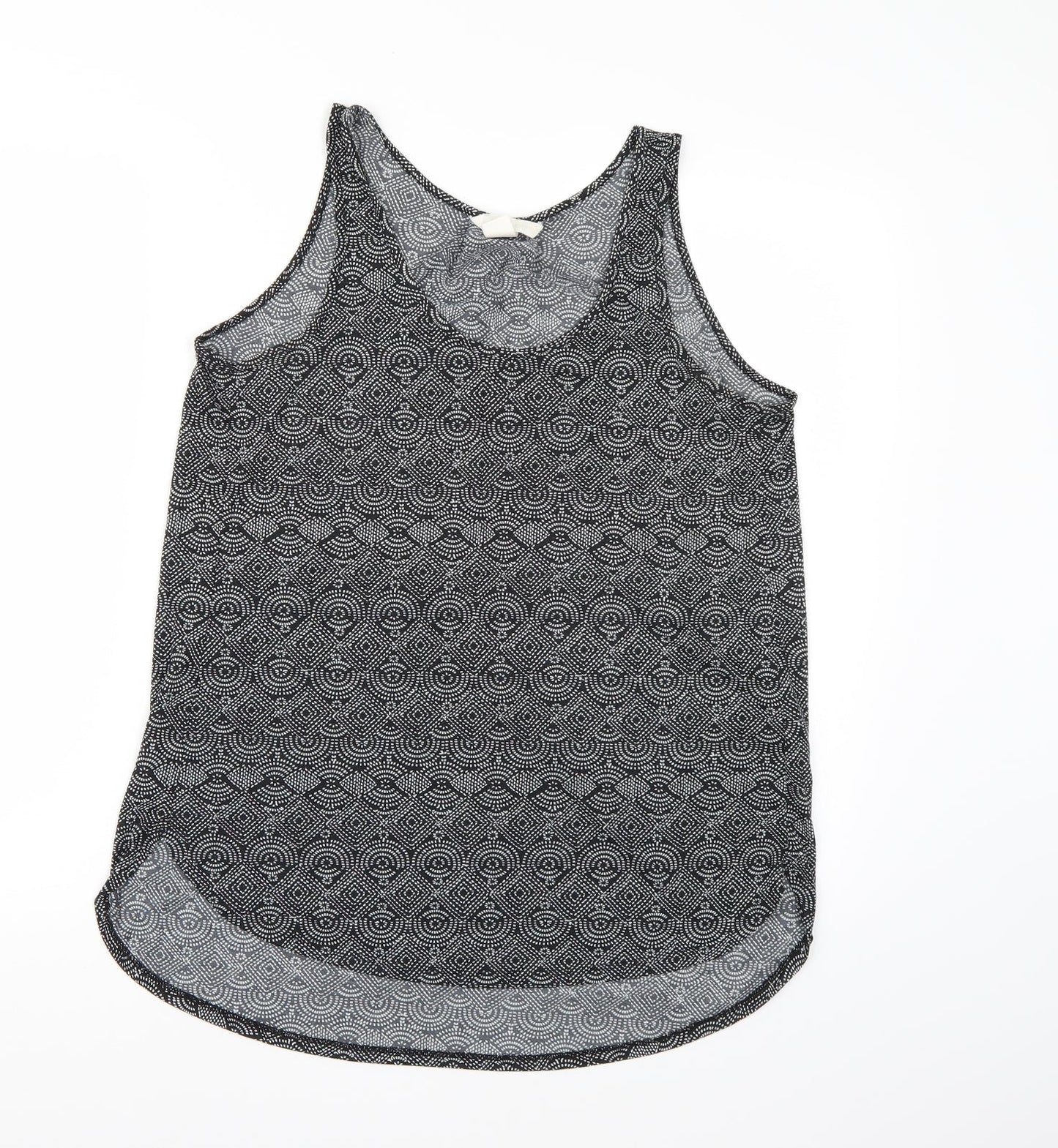 H&M Womens Black Geometric  Camisole Tank Size S