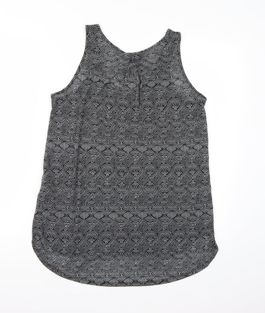 H&M Womens Black Geometric  Camisole Tank Size S