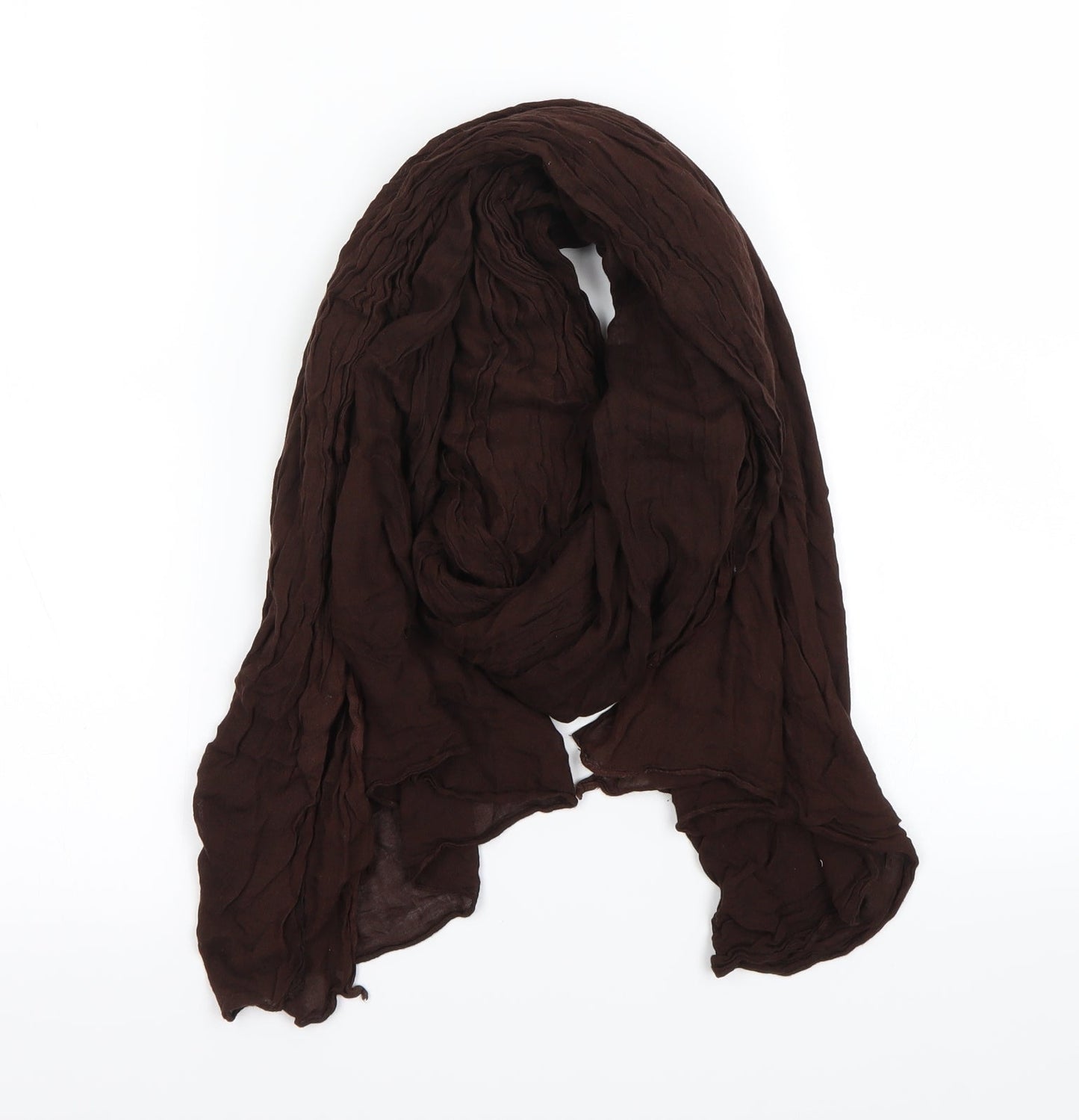 Preworn Unisex Brown    Scarf