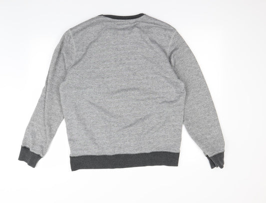 Easy  Mens Grey   Pullover Jumper Size L
