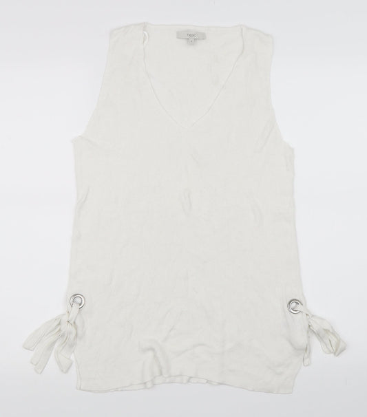 NEXT Womens White   Pullover Jumper Size 16