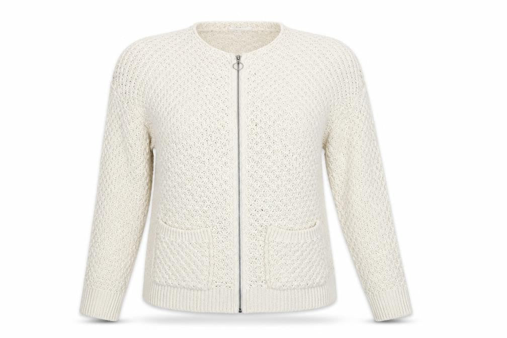 Next Womens Beige   Cardigan Jumper Size M