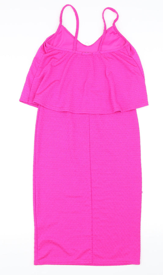 Kiah Womens Pink   Bodycon  Size 10
