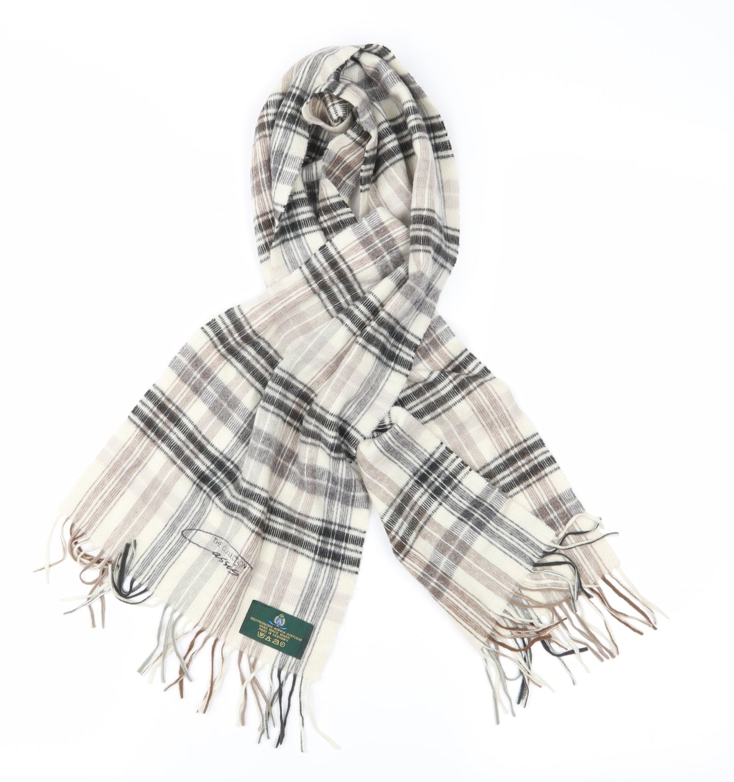the collection Unisex Beige Plaid   Scarf
