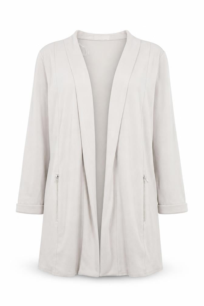 Front view of Wallis women’s grey jacket, size M