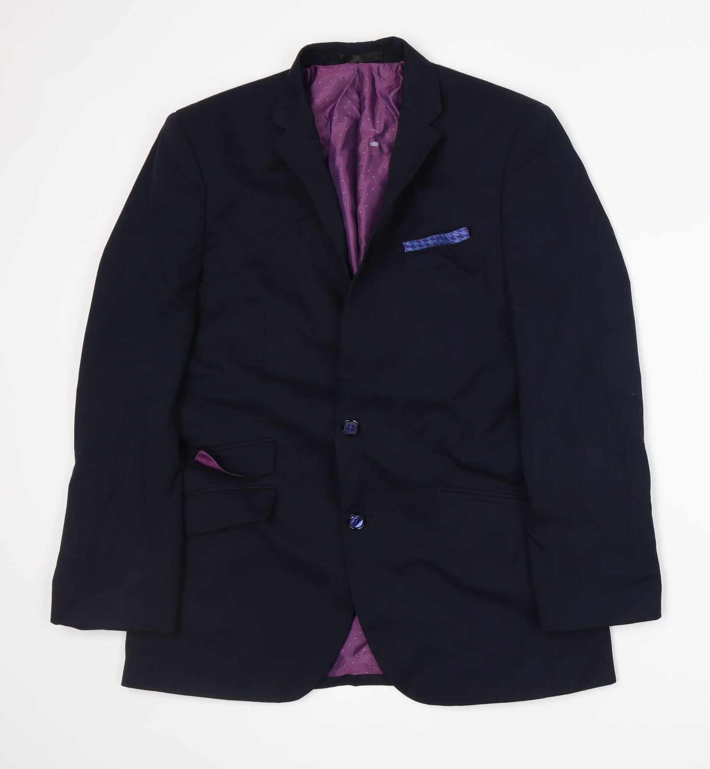 Greenwoods Mens Blue   Jacket Suit Jacket Size L