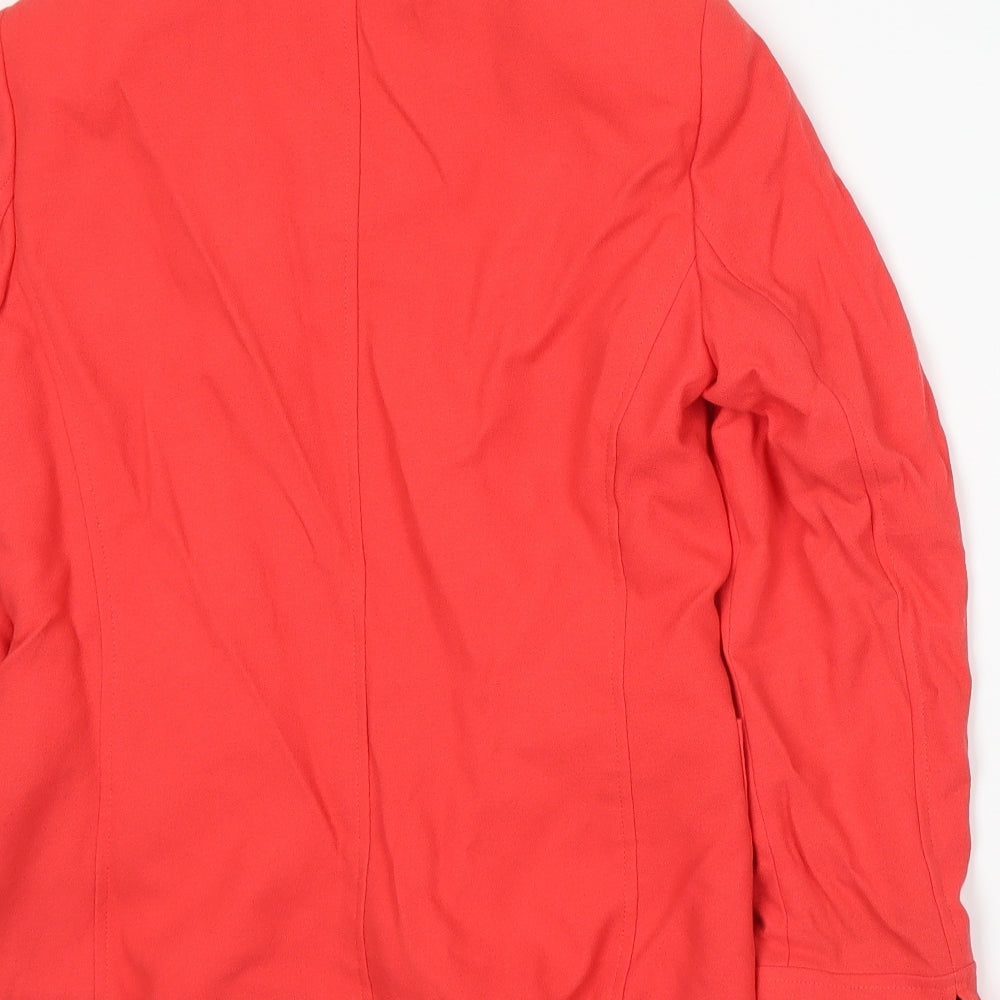 Tahari Womens Red   Jacket Blazer Size 6