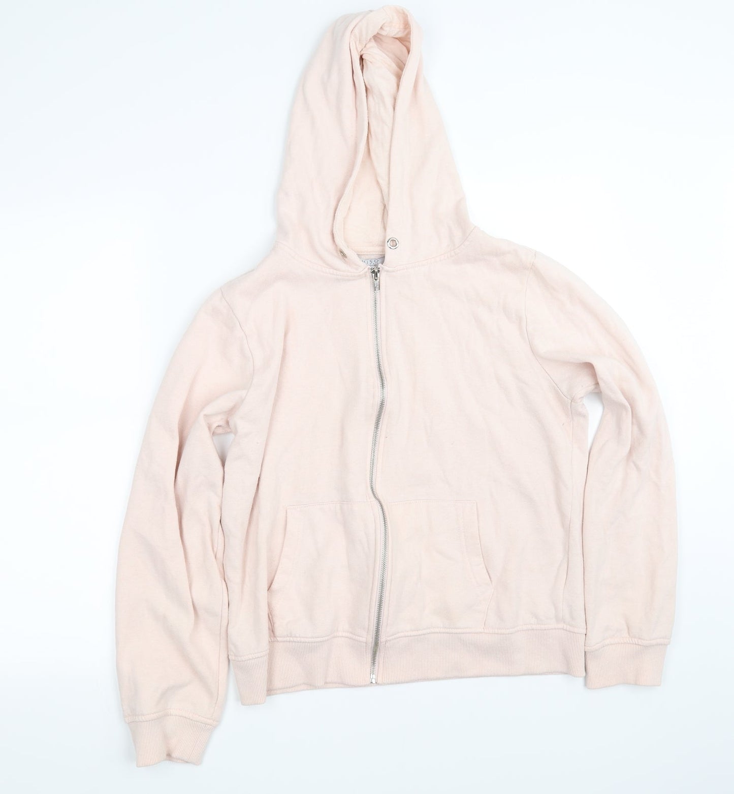 Miso Womens Pink   Pullover Hoodie Size L