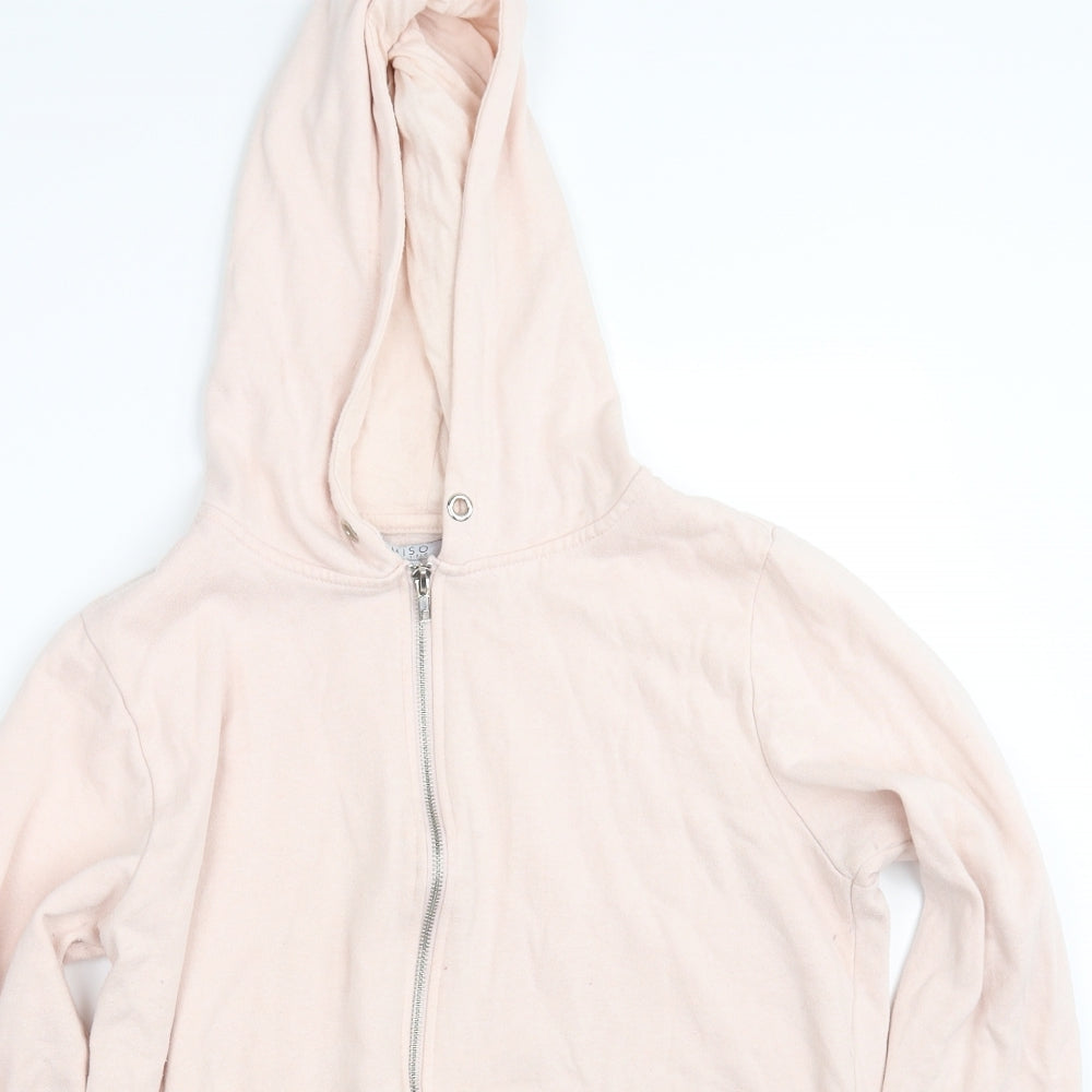 Miso Womens Pink   Pullover Hoodie Size L