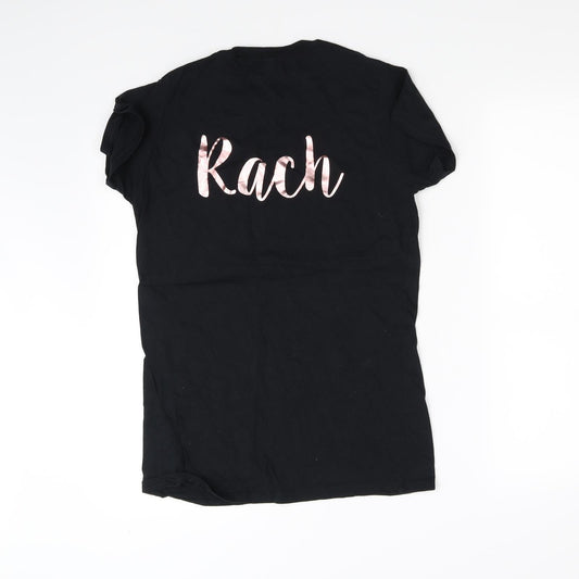 pre worn Womens Black   Basic T-Shirt Size 16