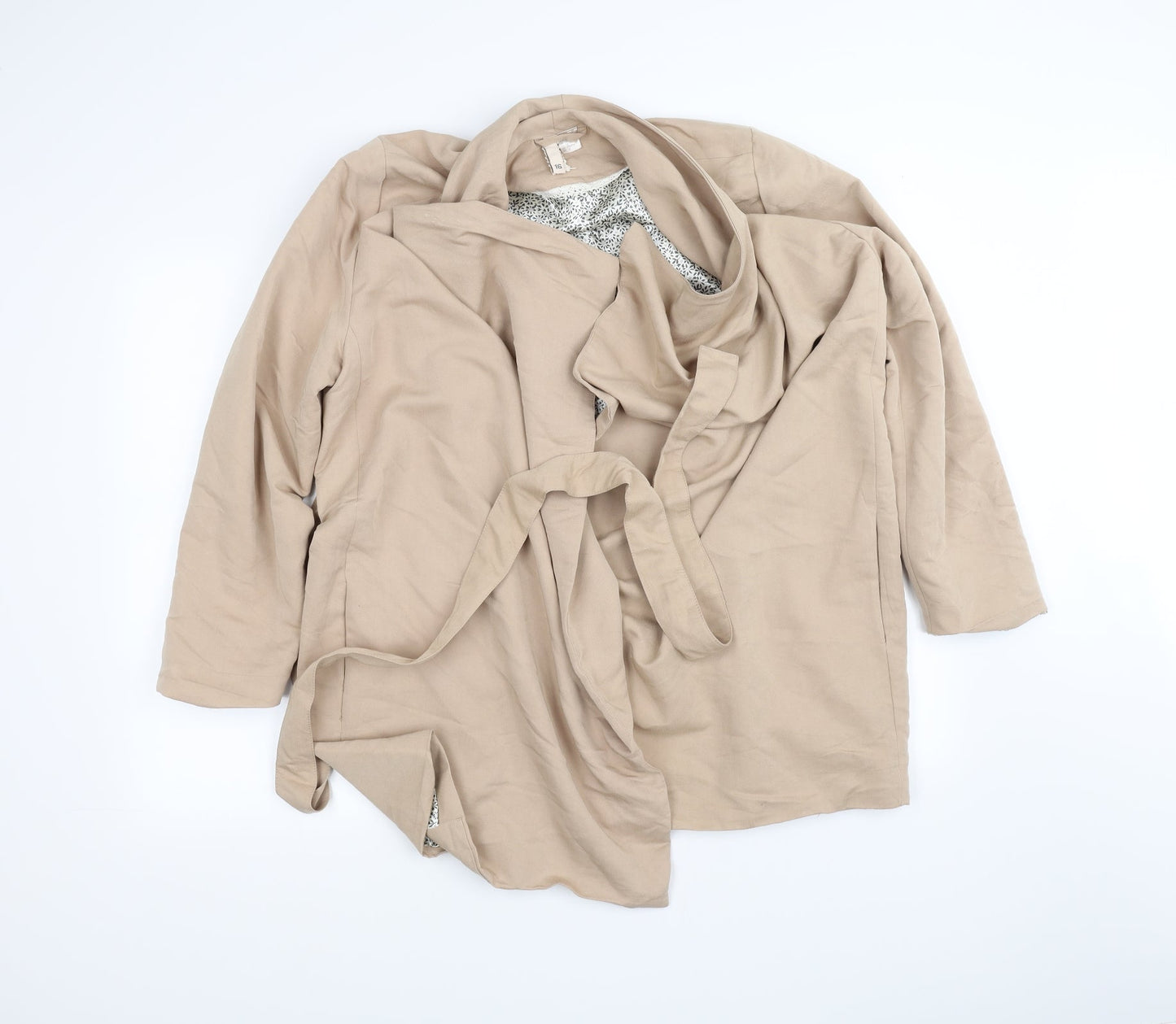 pre worn Womens Beige   Jacket Coat Size 16