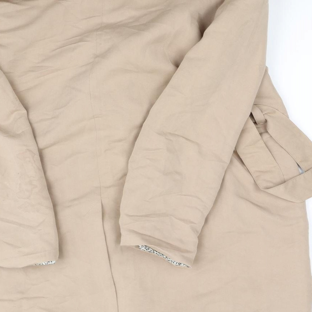 pre worn Womens Beige   Jacket Coat Size 16
