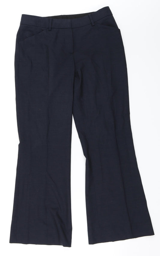 Preworn Womens Blue   Trousers  Size 8 L27 in