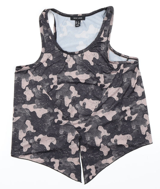 New Look Womens Brown   Basic Tank Size M