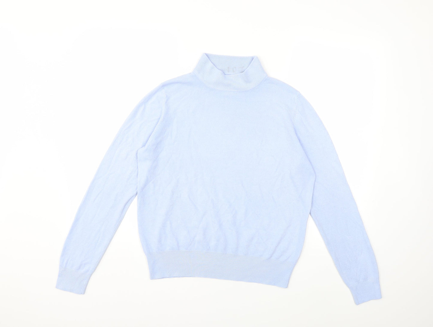 Marks and Spencer Womens Blue  Knit Pullover Jumper Size 14