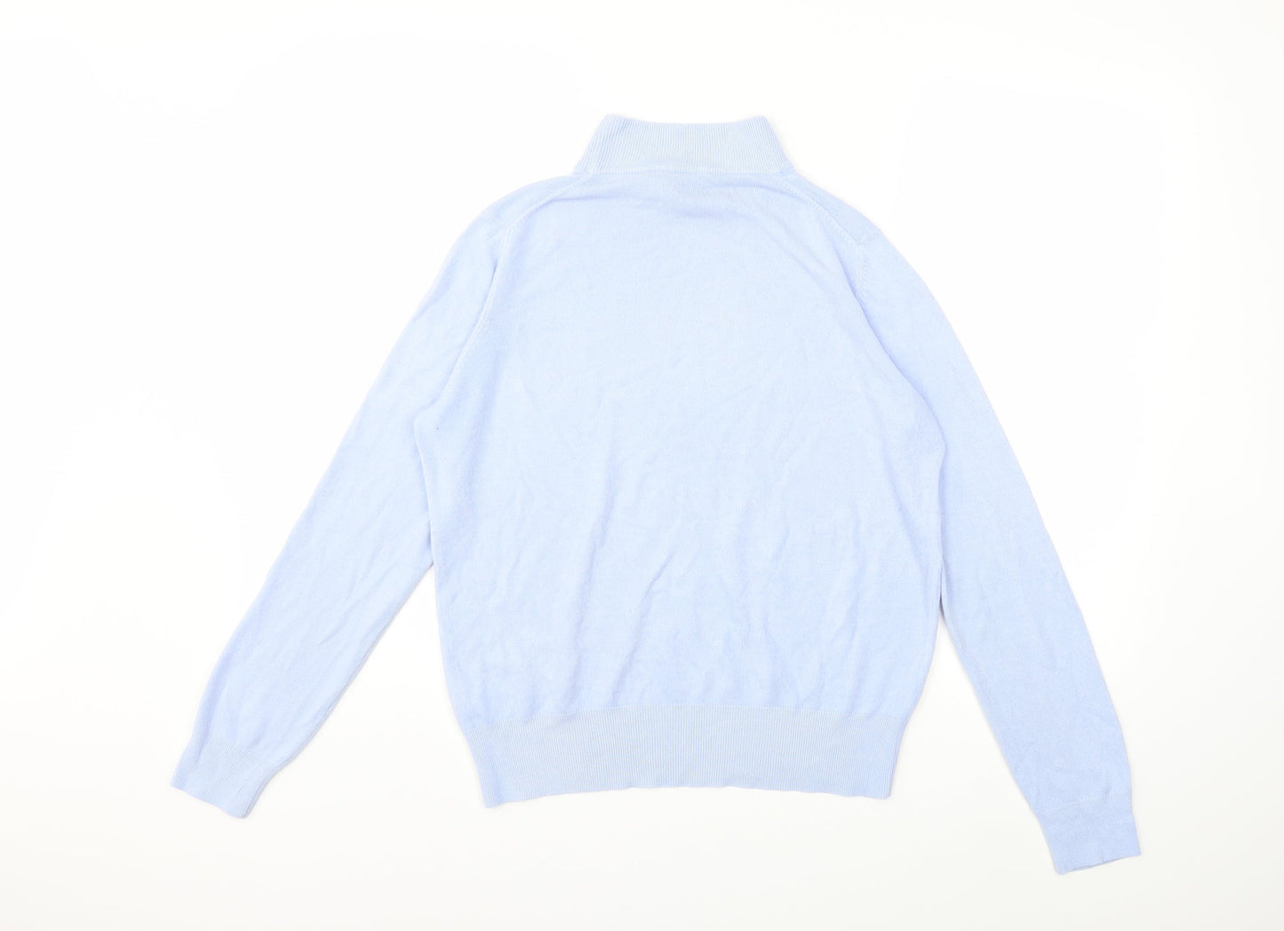 Marks and Spencer Womens Blue  Knit Pullover Jumper Size 14