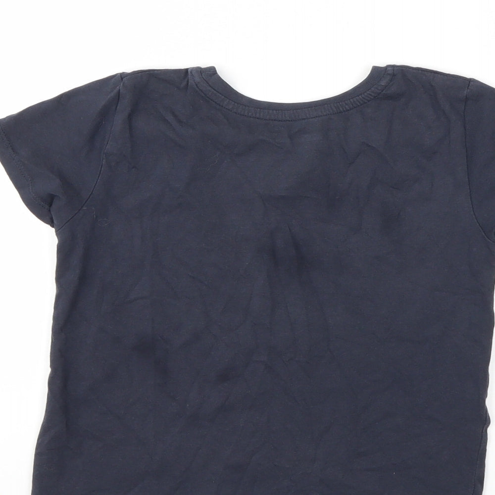 Primark Girls Grey   Basic T-Shirt Size 3-4 Years