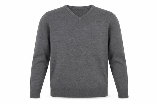 Burton Mens Grey  Knit Pullover Jumper Size L