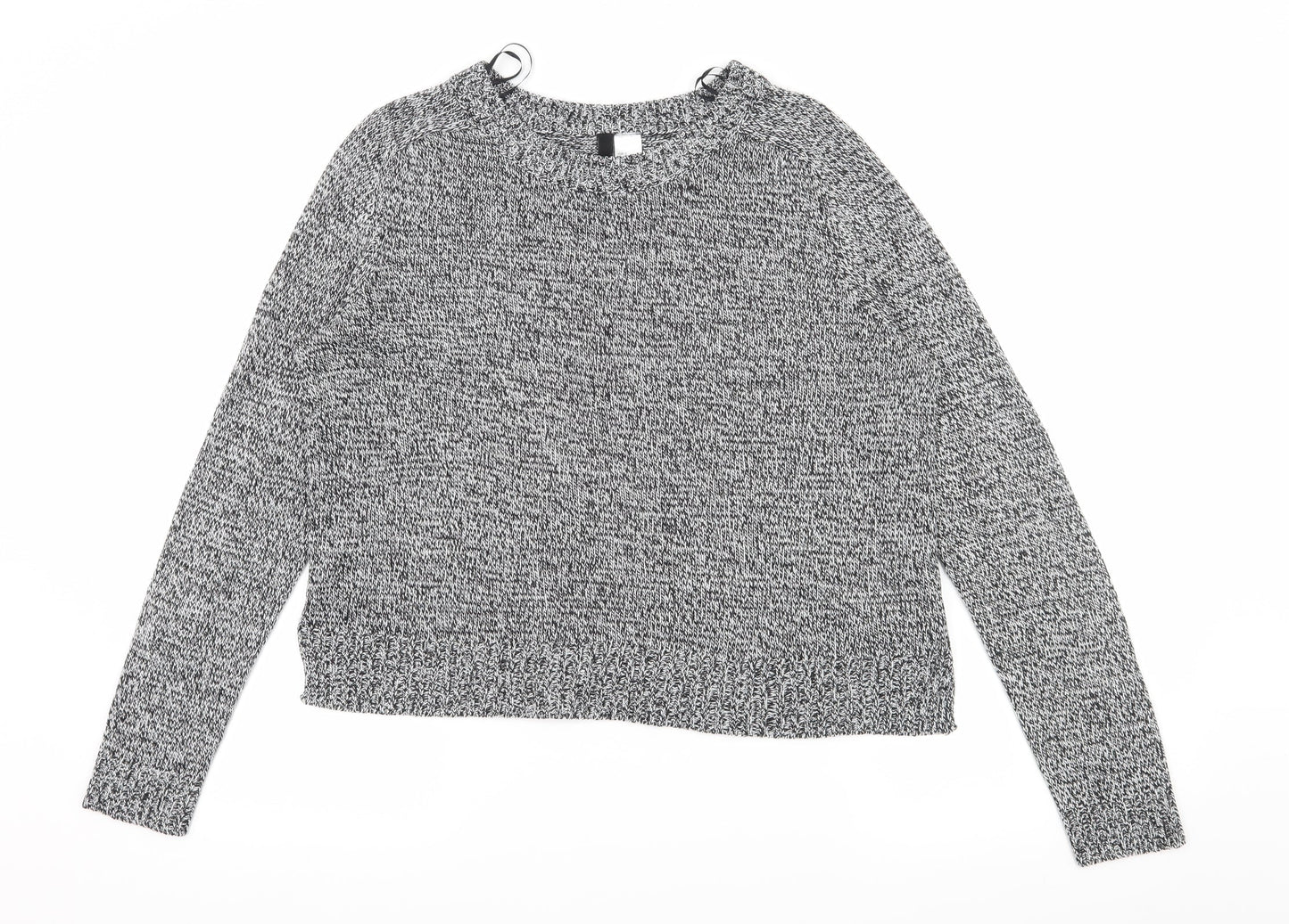 Divided by H&M Womens Grey  Knit Pullover Jumper Size S