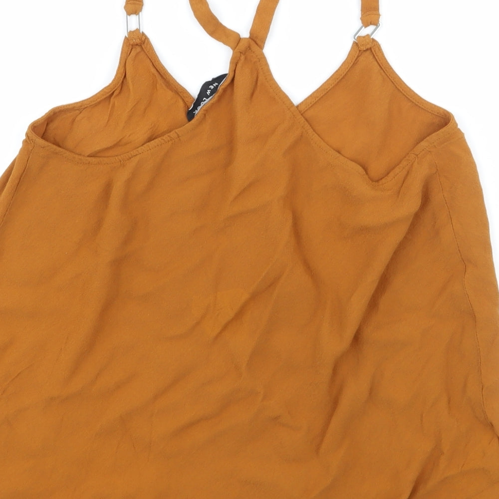 New Look Womens Brown   Camisole Tank Size 6