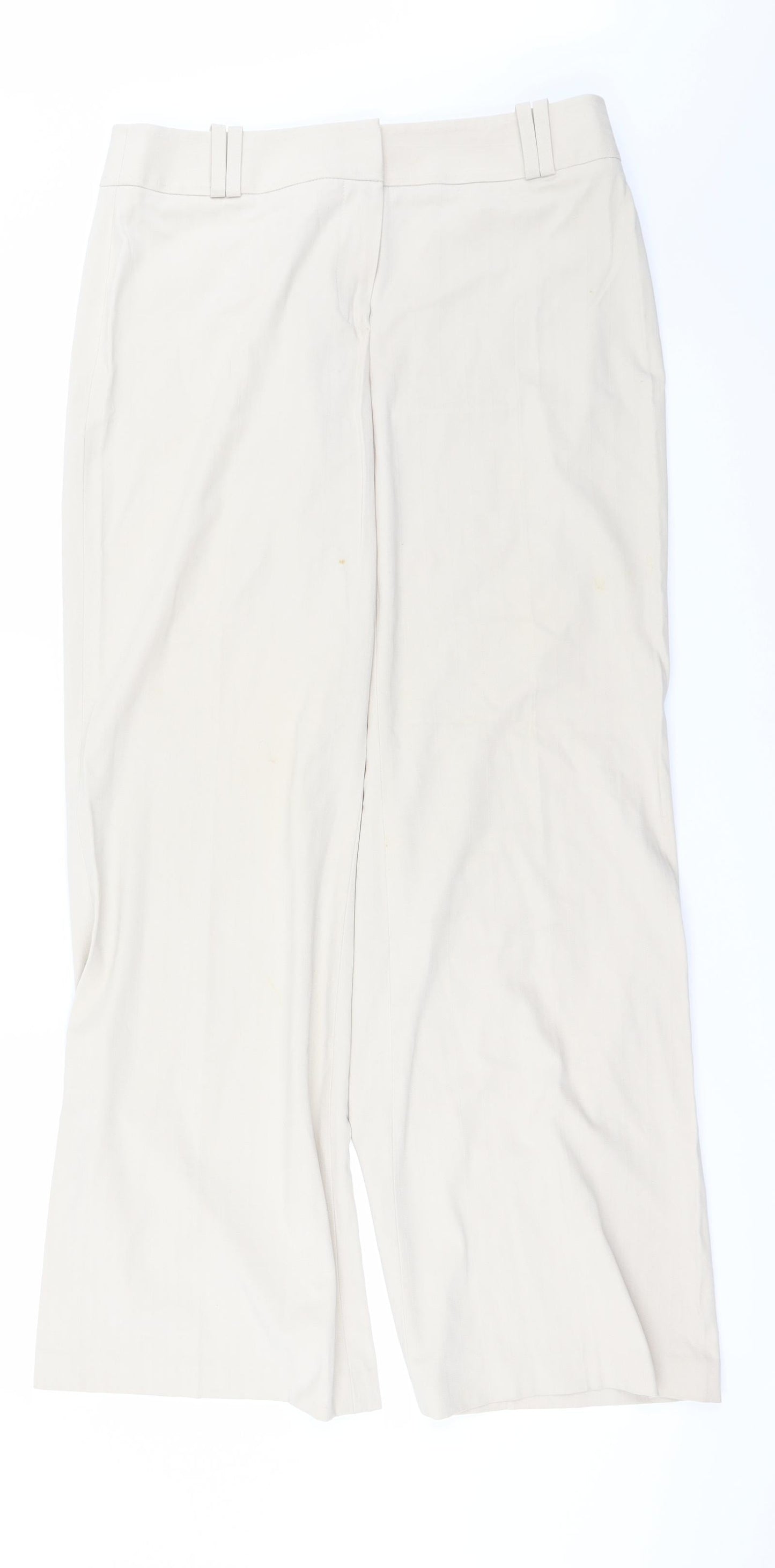 NEXT Womens Beige   Trousers  Size 12 L27 in