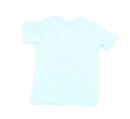 The Children's Place Boys Blue   Basic T-Shirt Size 4 Years