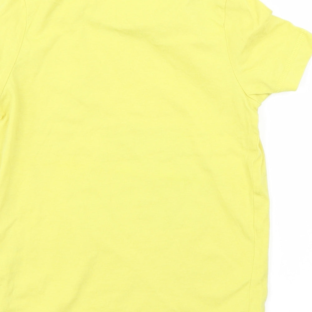 George Boys Yellow   Basic T-Shirt Size 2-3 Years