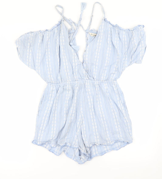 Preworn Womens Blue   Jumpsuit One-Piece Size S