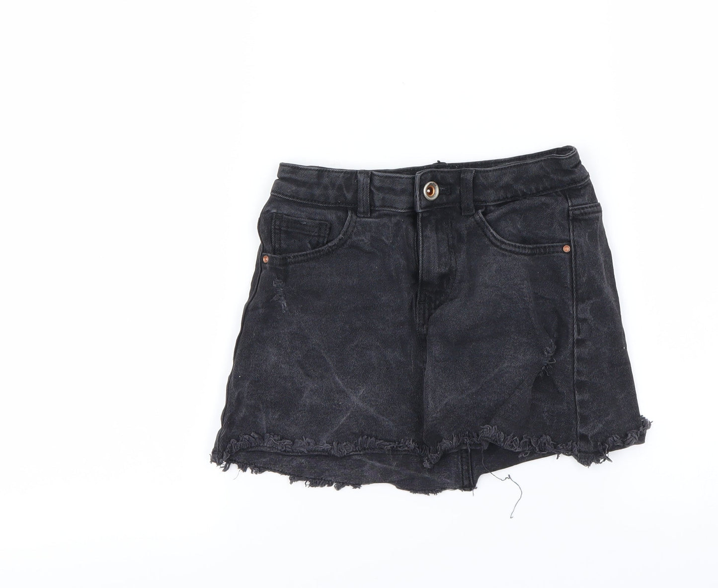 Zara Womens Black   A-Line Skirt Size 6